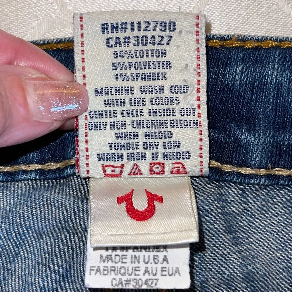 True Religion Jodie Slim Fit Skinny Low Rise Skinny Jeans - Picture 16 of 16